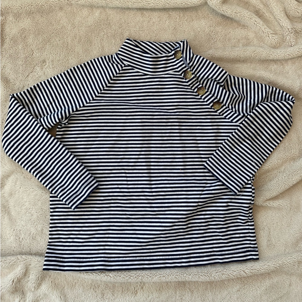 Vineyard Vines Button Neck Striped Pullover - image 1